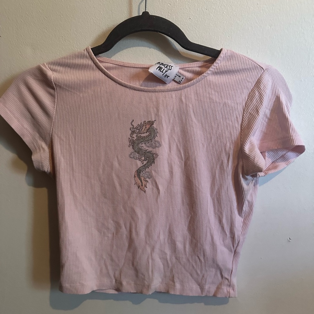 Princess Polly cropped tee